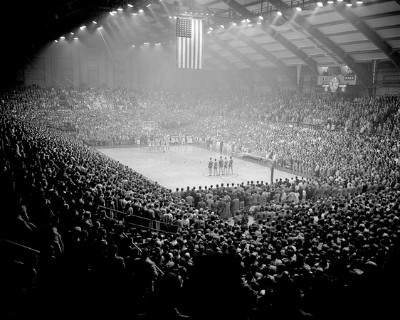 First game in Ahearn Fieldhouse